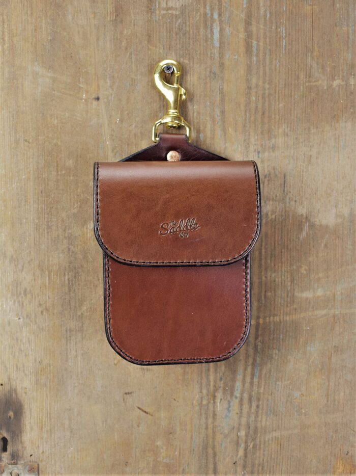 Improved Small Single Saddle Bag handcrafted by The Saddle Guy